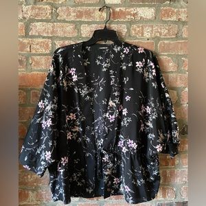 Express Tie Front Kimono